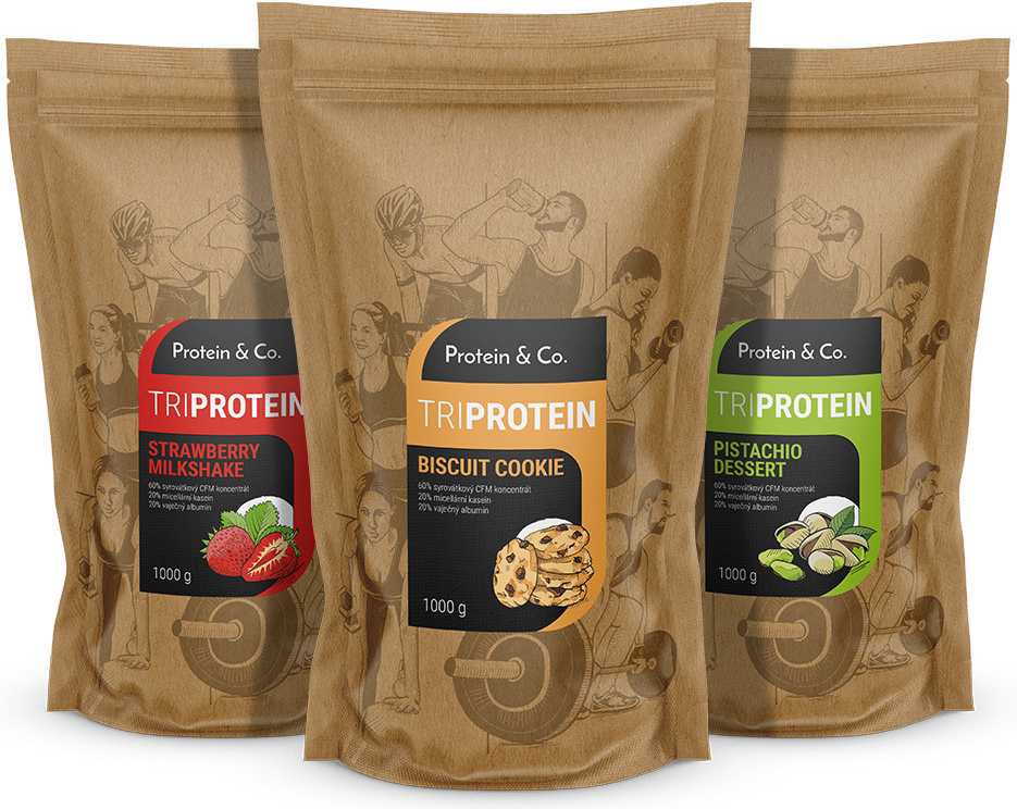 Protein&Co. TriBlend protein MIX 3000 g