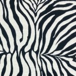 Dekorační látka krémovo-černá zebra, š.275 – Zboží Mobilmania