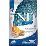 N&D OCEAN CAT LG Adult Codfish & Orange 5 kg – Zboží Mobilmania