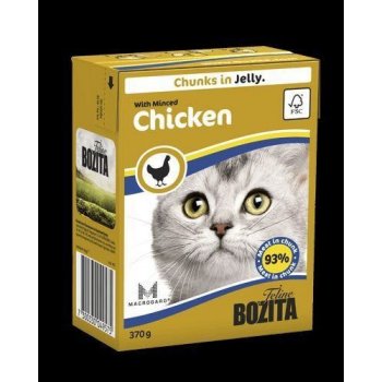 Bozita Cat kousky jelly s mletým kuřecím 370 g