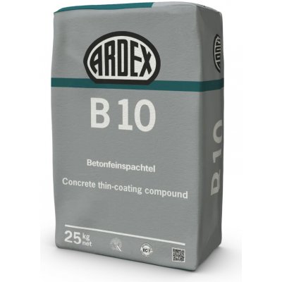 ARDEX B 10 - velmi jemná betonová stěrka 25 kg – Hledejceny.cz
