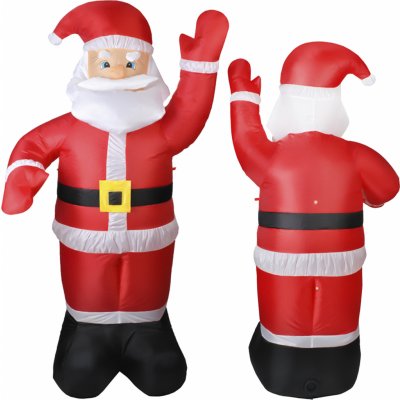 Ruhhy 22624 Nafukovací LED Santa – Hledejceny.cz