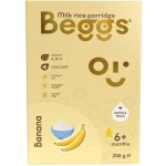 Beggs Mléčná rýžová kaše banánová 200 g – Zboží Dáma