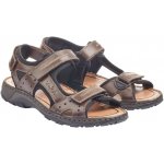 Rieker pánské kožené hnědé letní sandály 26061-25-257 – Sleviste.cz