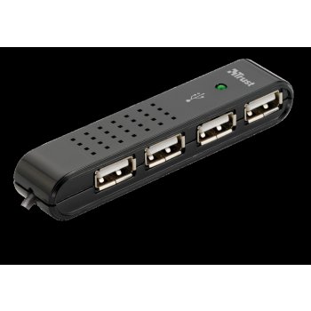 Trust Vecco Mini 4 Port USB 2.0 Hub 14591