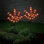 WENKO LED Solární zahradní zápich Orchidej, 2 kusy – Hledejceny.cz