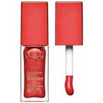 Clarins Lip Comfort Oil Shimmer olej na rty s vícerozměrným leskem 07 Red Hot 7 ml – Zbozi.Blesk.cz