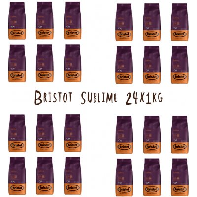 Bristot Sublime zrnková 24 x 1 kg – Hledejceny.cz