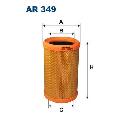 Vzduchový filtr FILTRON AR 349 – Hledejceny.cz