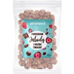 Allnature Mrazem sušené jahody v mléčné čokoládě 100 g – Sleviste.cz