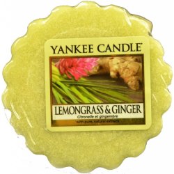 Yankee candle vonný vosk do aroma lampy lemongrass and ginger 22 g