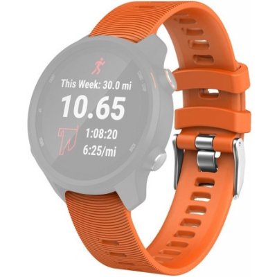 PROTEMIO Řemínek Garmin Forerunner 245 oranžový 32760 – Zbozi.Blesk.cz