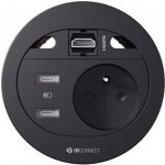 IBConnect 80103018F-3 DIVUS 1x230 + USB nab. A+C + průchodka – Hledejceny.cz
