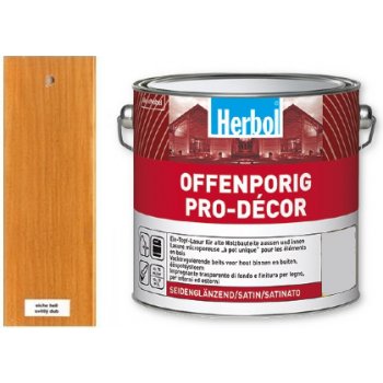 Herbol Offenporig Pro Decor 0,75 l světlý Dub