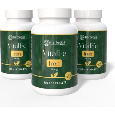 Herbatica Železo 14 mg 110 tablet – Hledejceny.cz