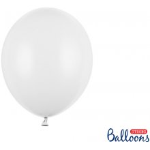 STRONG BALLOONS BALÓNKY pastelové 27 cm bílé