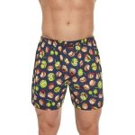 Cornette bavlněné trenky classic s obrázky 001 130 navy kaštany – Zboží Dáma