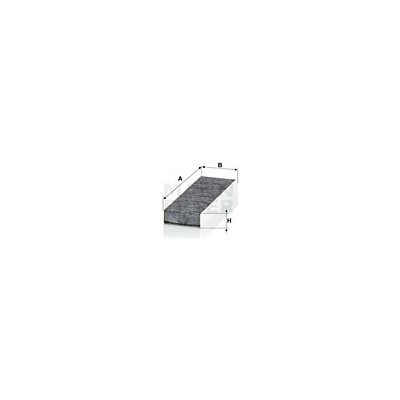 MANN-FILTER Filtr, vzduch v interiéru CUK 26 025-2 – Hledejceny.cz