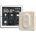 Shelly Sada ovládacího panelu Wall Display bílá + BLU H&T Ivory – Zboží Mobilmania
