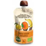 Rudolfs BIO kapsička mango banán a kdoule 110 g – Zboží Dáma