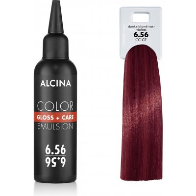 Alcina Tónovací emulze 6.56 Tmavá blond červená fialová 100 ml – Zboží Mobilmania