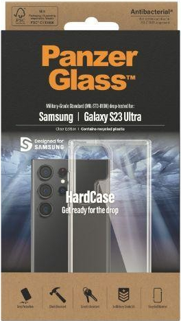 Pouzdro PanzerGlass HardCase čiré, Samsung Galaxy S23 Ultra 0435