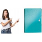 Leitz Wow PP A4 Aktovka na spisy 6 částí ledově modrá – Zboží Živě