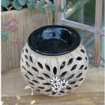 Nebe doma aroma lampa se sedmikráskou 15 cm Šamotová – Zboží Dáma