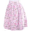Dámská sukně Zavinovací sukně Jenny s motýly růžová