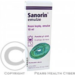 SANORIN EMULZE NAS 1MG/ML NAS GTT EML 1X10ML