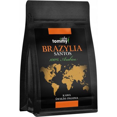 Tommy Cafe pražírna Káva Arabica kávy Pl zrnková 250 g – Hledejceny.cz
