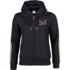 Dámská mikina Russell Athletic PRINTED HOODY sweatshirt Černá Zlatá dámská mikina