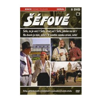 Kolekce "šéfové": šéfe, to je věc + šéfe, jdeme na to + šéfe, vrať se + na dvoře je kůň, šéfe + v tomhle zámku straší, šéfe, 5 DVD