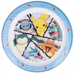 Stor Sada plastového nádobí Pokémoni s kelímkem souprava 3 dílná