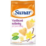 Sunárek Vanilkové sušenky pro první zoubky 175 g – Zboží Dáma