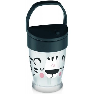 LOVI můj hrníček se slámkou Salt &Pepper Junior 35/356 250 ml