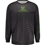 OXDOG X2 LIGHT GOALIE SHIRT SR Black/green – Sleviste.cz