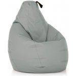 SakyPaky Hruška sedací vak světle šedá – Zboží Dáma