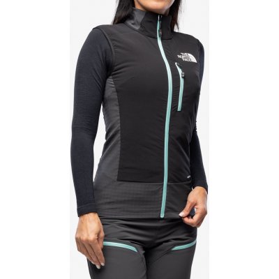 The North Face Dawn Turn Hybrid Ventrix Vest grey/teal – Sleviste.cz