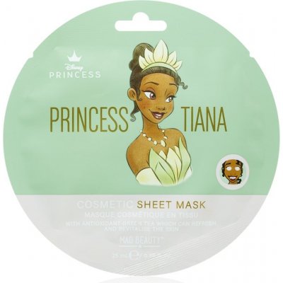 Mad Beauty Princess Tiana Sheet Mask 25 ml – Zbozi.Blesk.cz