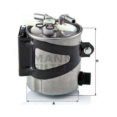 MANN FILTER Palivový filtr WK 920/5 – Zboží Mobilmania