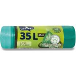 Wastey´s Less Plastic zatahovací pytle 35 l 14 µm 25ks – Zboží Dáma