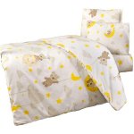 Brotex povlečení Medvídek v Oblacích béžové 90 x 135 cm 45 x 60 cm – Zboží Dáma