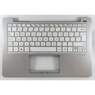 česká klávesnice Asus VivoBook X201 X201E bílá CZ kryt repro - s drobnou vadou – Zboží Mobilmania