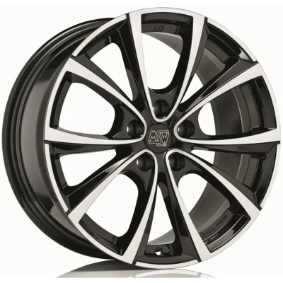 MSW 27T 10,5x19 5x120 ET45 gloss black polished