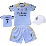 Numberoplus dětský fotbalový dres + fotbalové ponožky Real Madrid White- Cristiano Ronaldo CR7 Fly Better – Zboží Dáma