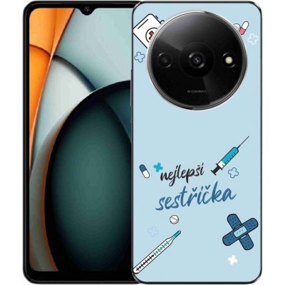 mmCase na Xiaomi Redmi A3 - nejlepší sestřička modré pozadí – Zboží Živě