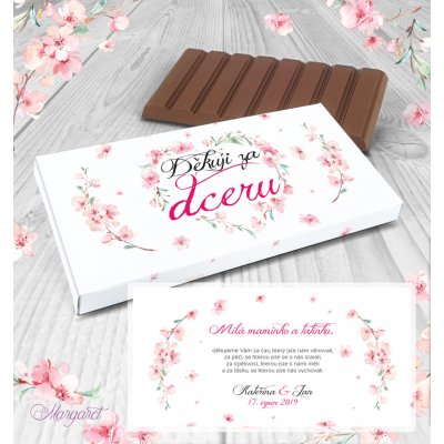 Čokoláda "Poděkování za dceru" | SK30 – Hledejceny.cz