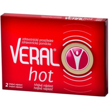 Herbacos VERAL HOT hřejivá náplast 2 ks