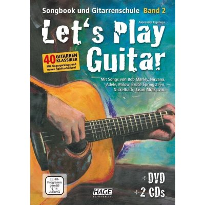 Let's Play Guitar Band 2 Espinosa AlexanderPevná vazba – Zbozi.Blesk.cz